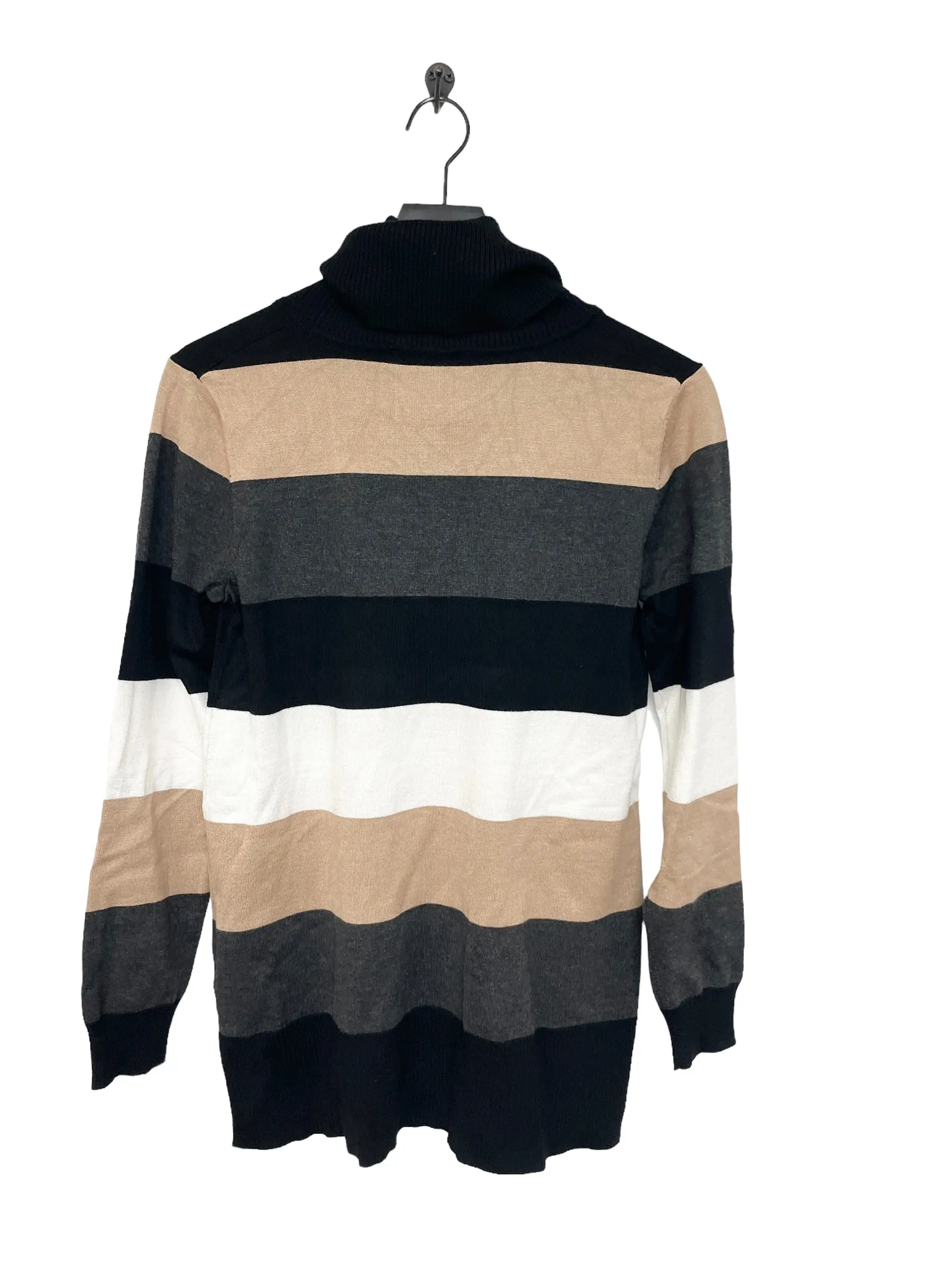 Black Sweater Cable And Gauge, Size M