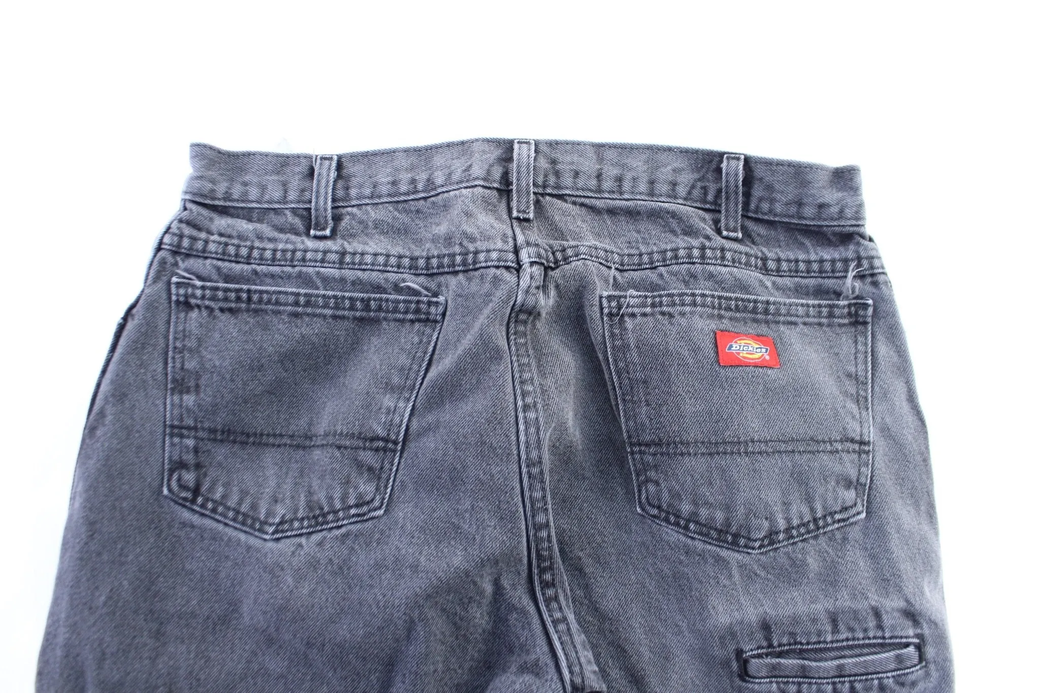 Dickie's Logo Patch Black Wash Denim Jeans